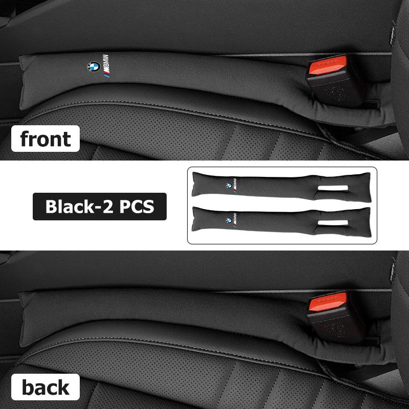 BKSN4 Suede Car Seat Gap Filler Side Seam Plugs Anti-Leak Filling For BMW E87 E70 E91 E30 G20 E92 E93 E60 E46 E90 G30 E53 X1