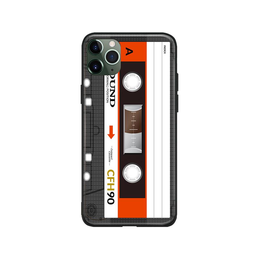 Retro Audio Cassette Vintage 80s Style Soft Silicone Phone Case Cover Shell For iPhone 6s 7 8 Plus X XR XS 11 12 13 Mini Pro Max