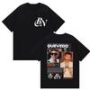 Quevedo Buenas Noches Album 2025 Merch T Shirts Men Women Harajuku Vintage High Quality T-Shirt Cozy Cotton Short Sleeve T-Shirt