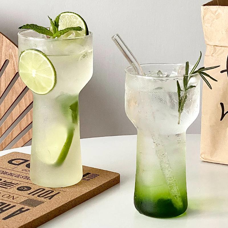 Iced Americano High Borosilicate Glass Cup for Cold Brew and Sparkling Water