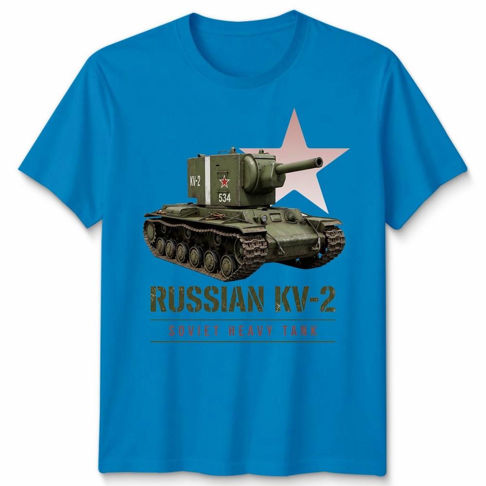 Russian Kv 2 Tank Unisex T Shirt Ww2 Armour Eastern Front Unisexs Unisexs Tee