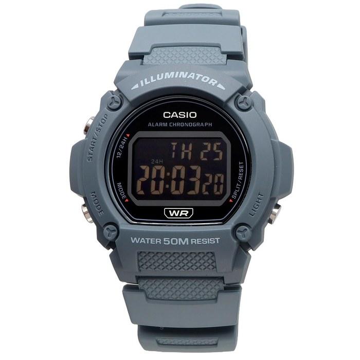 [Casio] Standard Digital Watch W-219HC-2BV Men's Matte Grayish Blue (Imported) Matte Grayish Blue W-219HC-2BV