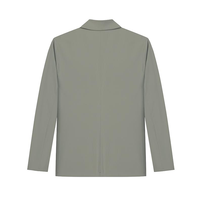 FILA Business Suits Men's Murky Olive Green Suit Collar Moderate Business Suit F11M432703FKK