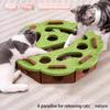 Cat Puzzle Toy Stimulating Cat Toys Puzzle Scratcher Felt Pet Supplies with Bell Kitten Accessories Maze Game for Enrichment