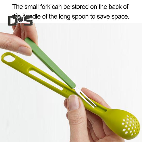 1 комплект дуршлага с защитой от царапин, прочный полый дуршлаг с длинной ручкой для соуса