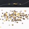 500PCS Tube Crimp Beads For DIY Crafts