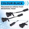 AM-1Pair New Windshield Heated Washer Sprayer Nozzle Jet 61667110851 For -BMW 1-Series E81 E82 E87 X3 E83 X5 E53 Z4 E85 E86