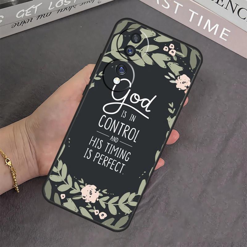 Bible Qutoes Verse Belief God Jesus Case For Honor Magic 6 5 Pro 10 50 70 90 Lite X7 X8 X9 X6a X7a X8a X9a X8b X9b Back Cover