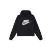 Sports Casual Hooded Pullover Sweatshirt Women Sweatshirt Black CJ2035-010