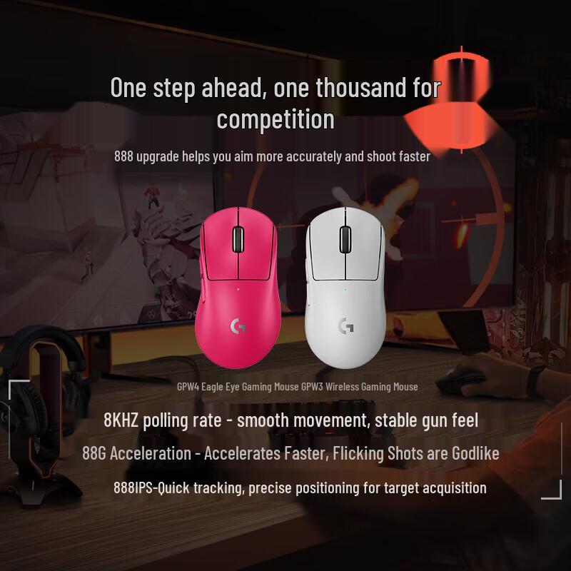 Logitech G GPW 4 Lightweight Ergonomic Gaming Mouse