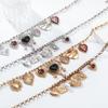 2024 Богемное многослойное металлическое ожерелье с подвеской «Любовь» для женщин