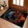 Wolf Spirit Living Room Nonslip Area Rug Soft Carpet For Bedroom Game Playroom Sofa Office Home Decor Doormat Christmas Gift C926569