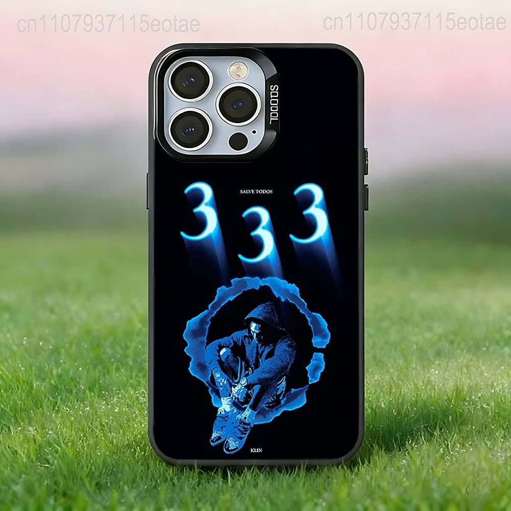 Rapper Matue 333 Album Phone Case For iPhone 17,16,15,14,13,12,11,Pro,Max,Plus,E,Air,Mini Anti Fall Black  Bumper