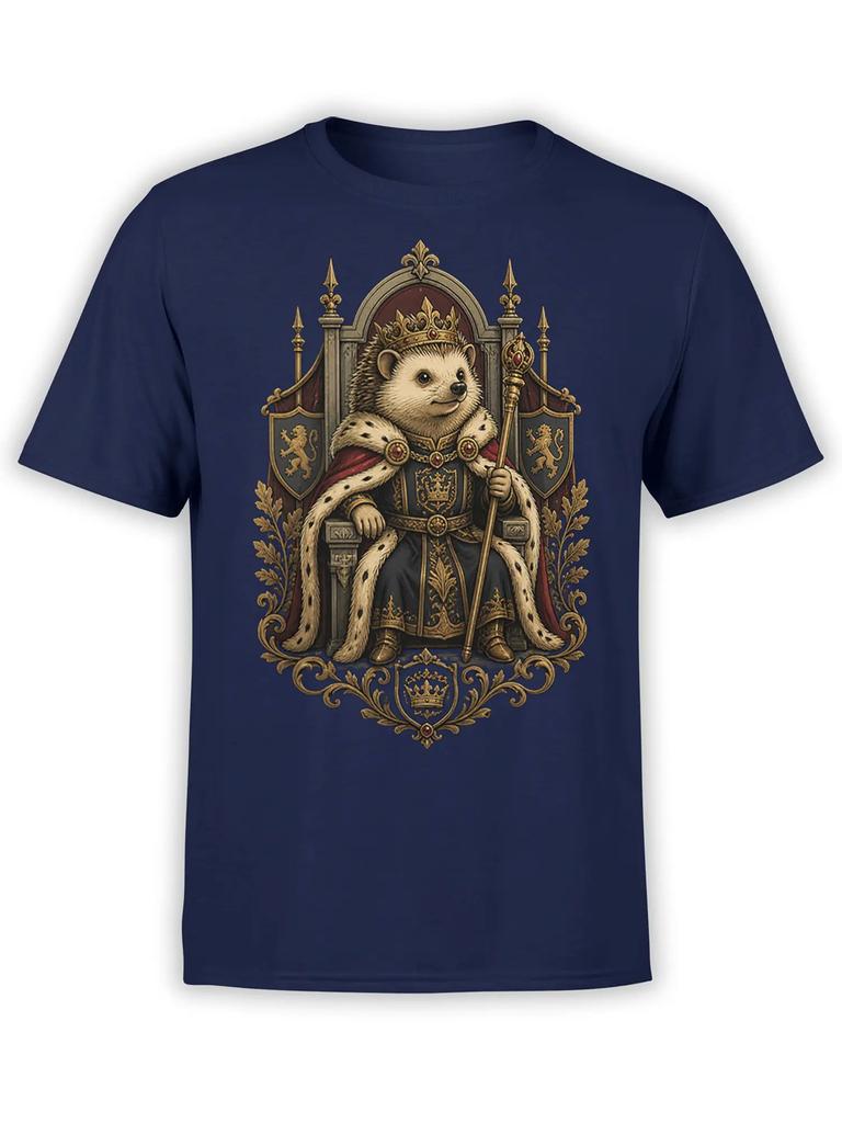 Royal Hedgehog King Tshirt Unisex