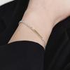Серебряный браслет Lunne 925 с изогнутой цепочкой #Lsb10