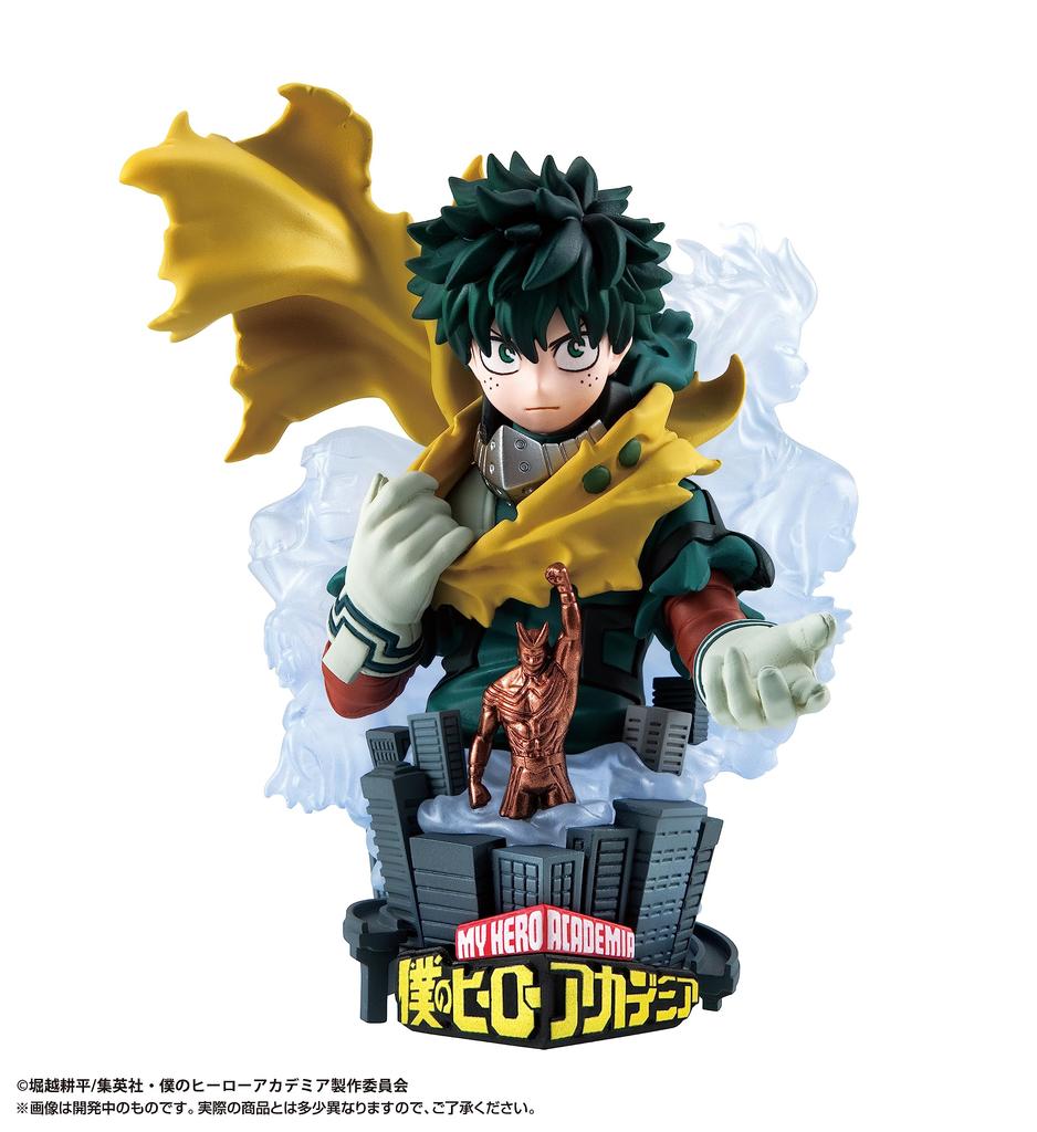 Megahouse Petitrama EX My Hero Academia Type-Decision (Box of 3) Approx. 95mm PVC Painted Complete Figure Ages 15+