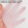 Материалы для изготовления кошельков 7 шт. Сетка для сумок Пластиковые листы Белые Черные для сумок 33,5x26 см Сетчатое покрытие Акриловая пряжа Рукоделие Вязание