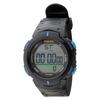 Klefer Men's Digital Watch, Waterproof, Stopwatch, Urethane Strap, Black, TS-D153-BL