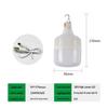 Portable Super Bright LED Outdoor Emergency Camping Light with Wireless Plug-In and Lithium Battery