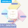 KW-TRIO 4 В 1 Дырокол Резак для бумаги Многофункциональный Инструмент для тиснения для Скрапбукинга Бирок DIY Канцелярские товары Офис Школьные принадлежности