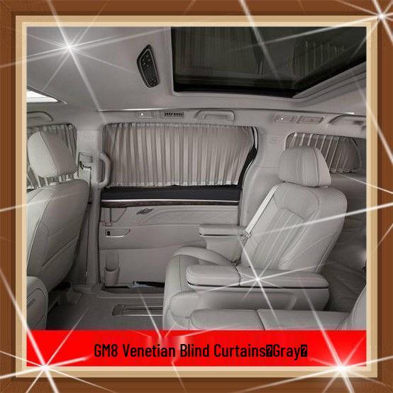 GAC Trumpchi GM8 Privacy Side Curtains Sunshades for M8 Car Interior Modification