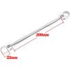 22mm Alloy Aluminum Motorcycle Handlebar Brace Crossbar Modified Strengthen Handle Bar Clamp Balance Beam Cross(Purple)