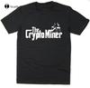 Футболка Криптомайнер Пародия на Крестного отца Криптовалюта Биткоин Btc Добыча Футболка