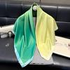 2025 Latest Fashion Spring Summer Women Print Headband Beach Chiffon Scarf Shawls Female Wraps Polychrome Beach Sunscreen Hijab