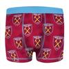West Ham United FC Boys Boxer Shorts (Pack of 3)