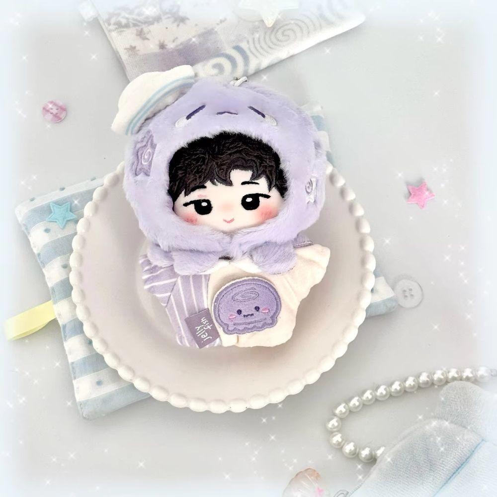 Dress Up 10cm Doll Clothes Plush Doll Jellyfish Doll Outfit Cotton Doll Clothes DIY Toy
