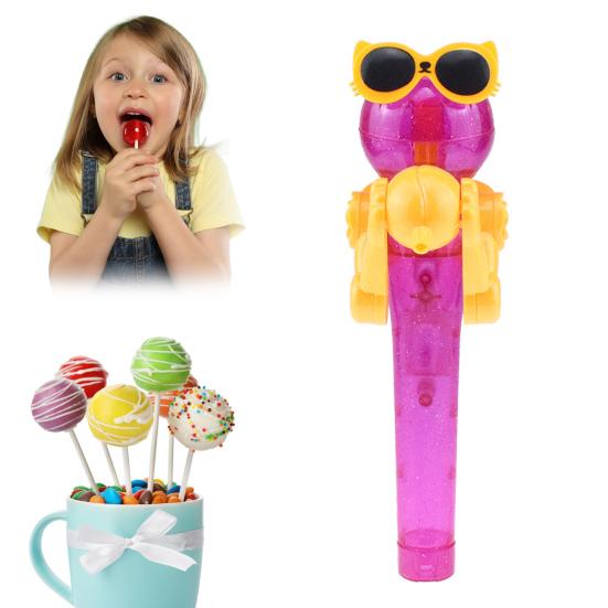 Держатель для леденцов Игрушка в форме динозавра Чехол для леденцов Новинка Ешь леденец Робот Игрушка Забавный леденец