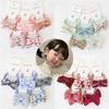 Small Plush Ball Kids Girls Hair Rope Gum Flower Headdress Elastic Rubber Band Hair Ties Bowknot