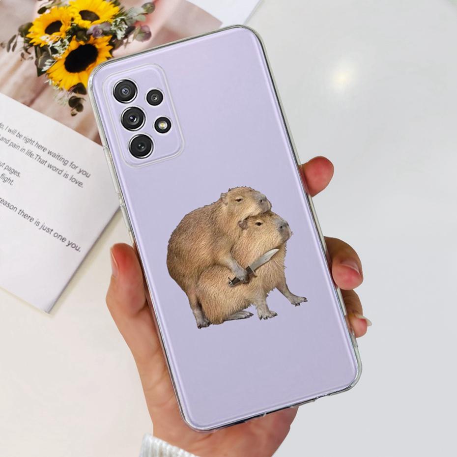 Для Samsung Galaxy A32 SM-A325F Милый Цветочный Кот Чехол для Телефона Для Samsung A32 4G Мягкий Силиконовый ТПУ Задняя Крышка