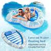 Pool Water Sunbathing PVC Inflatable Float With Pillow