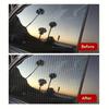 Черная перфорированная односторонняя пленка для тонировки окон — рулонная виниловая пленка для обеспечения конфиденциальности, подходит для тонировки автомобилей и домашнего использования.