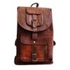 Новый мужской рюкзак из натуральной кожи, коричневая винтажная сумка для ноутбука, Rusksack
