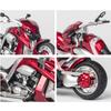 Scale 1:12 R3 V-REX Motorcycle Model Toy Car Metal Body Rubber Tires Linkage Steering Motor Models Children's Hobby Toys