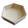 Hexagonal Wooden Shelf 30 X 26 X 10 Cm