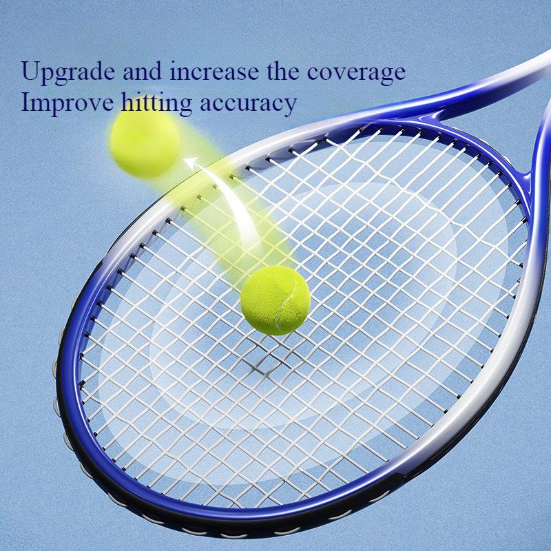 Теннисный тренажер для одного игрока с ракеткой с отскоком проволоки, детский набор