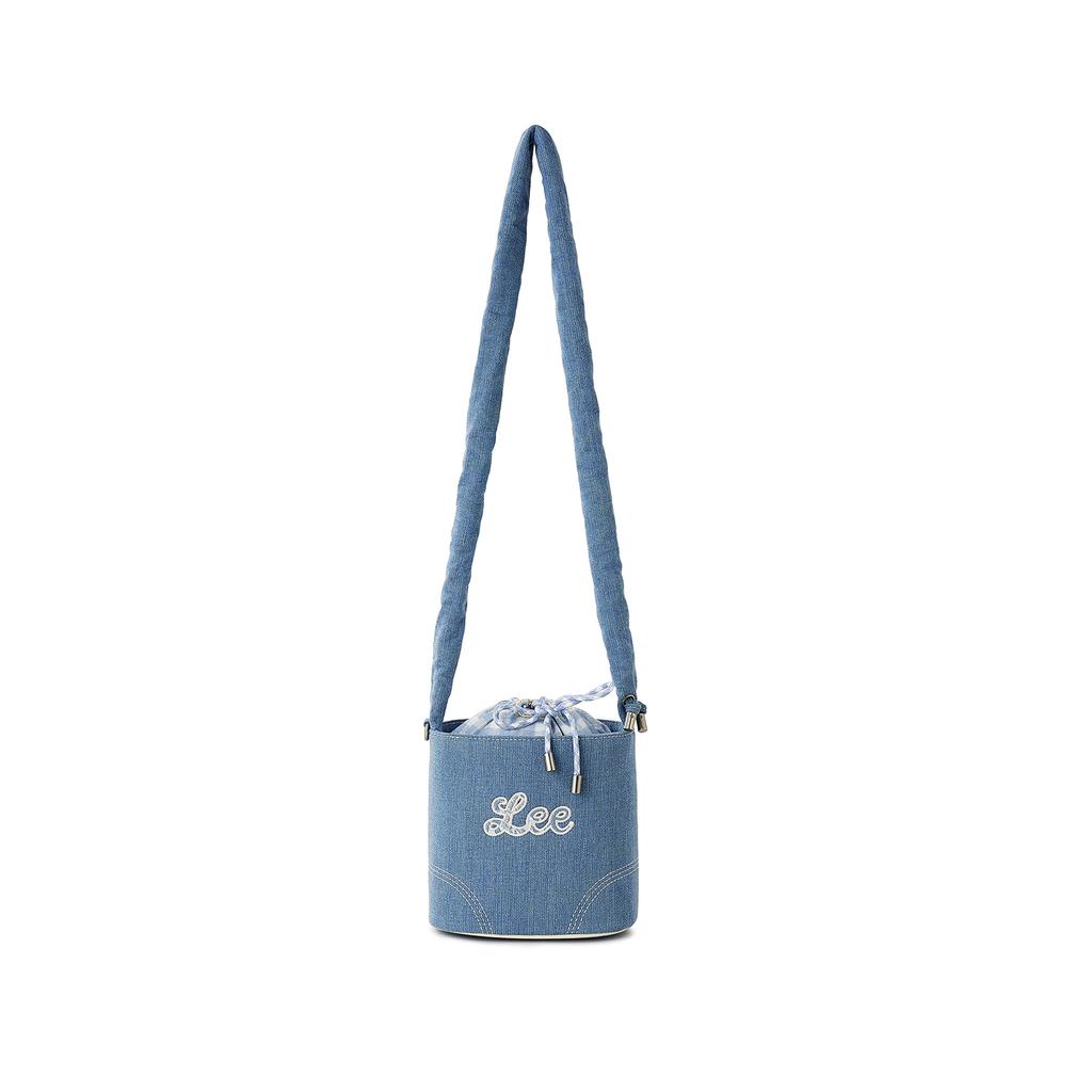 New Lee Fabric Bucket Bag, Handbag, Shoulder Bag, Crossbody Bag Regular Women's Blue LE250102M-503