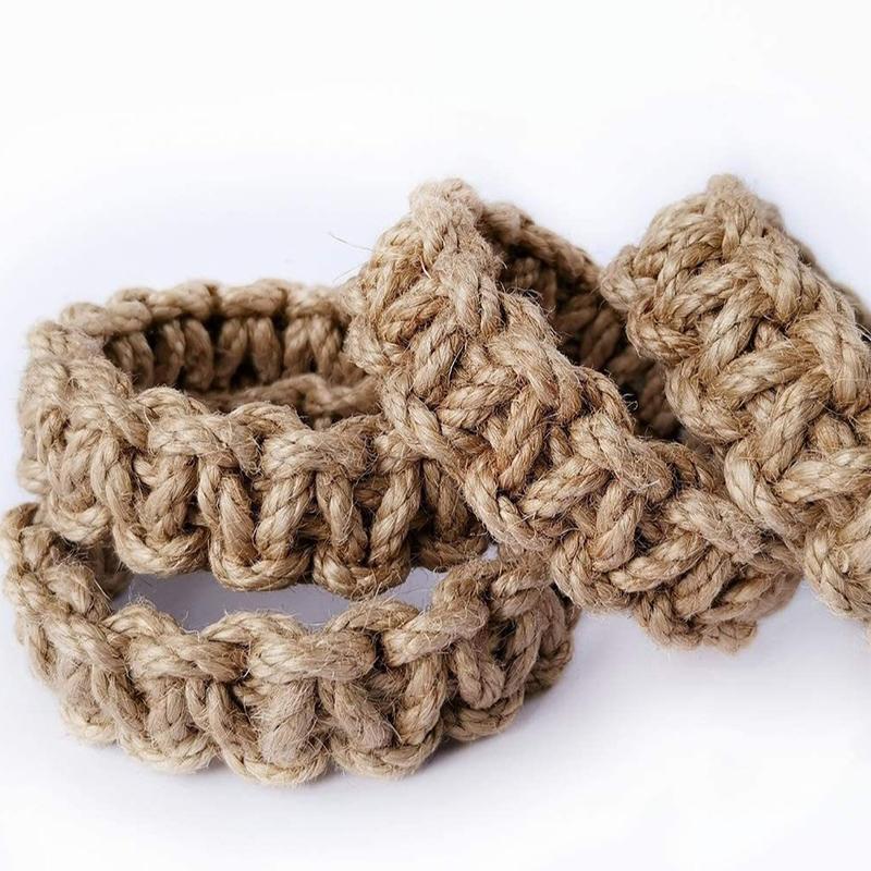 Винтажная пряжка для штор из пеньковой веревки, зажим для подвязки, ремешок для штор, плетеный вручную, держатель для подвязки, украшение для дома