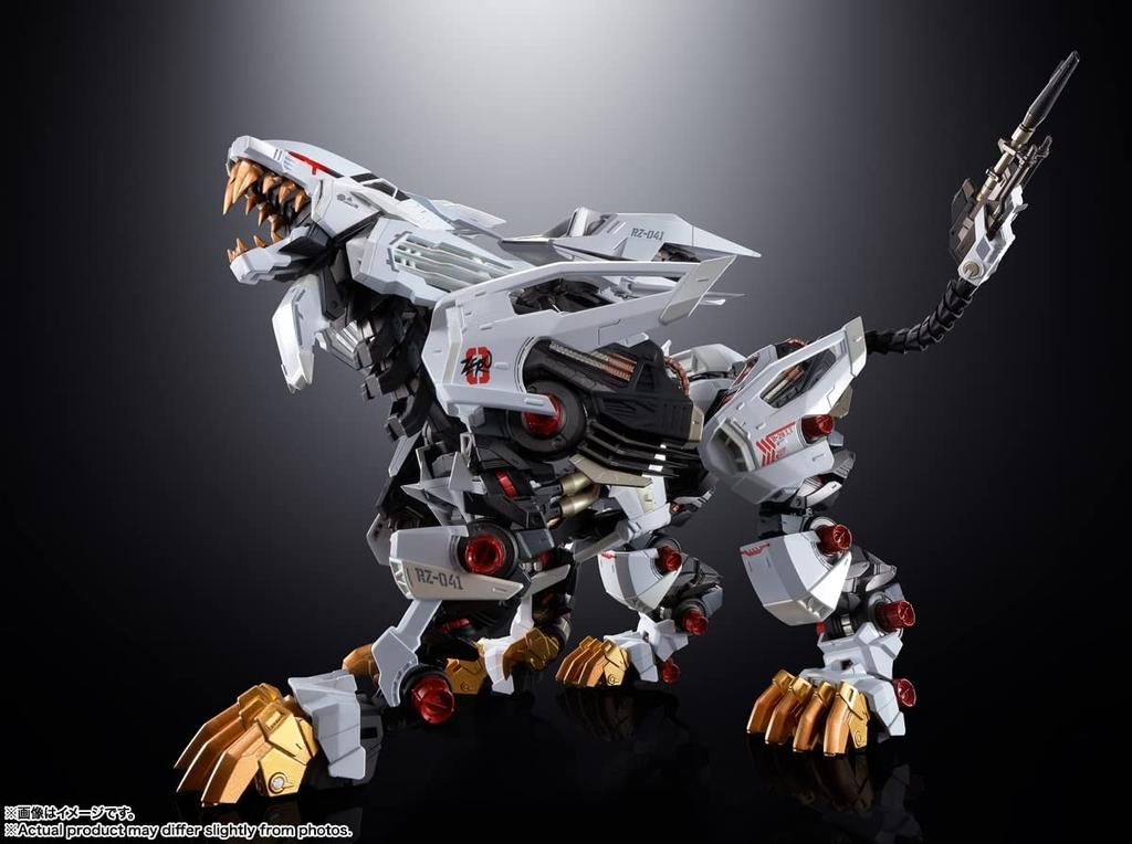 TAMASHII NATIONS Chogokin ZOIDS New Liger Zero 220 мм окрашенная подвижная фигурка Century/ZERO RZ-041 приблизительно. АБС и ПВХ и литье под давлением