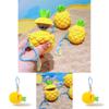 Stitch Summer Beach Collection Pineapple Silicone Keychain With Cute Character Design For Kids And Teens