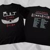 Футболка CULT Band Rising Tour North American Black 99 Полный размер S-5XL Унисекс