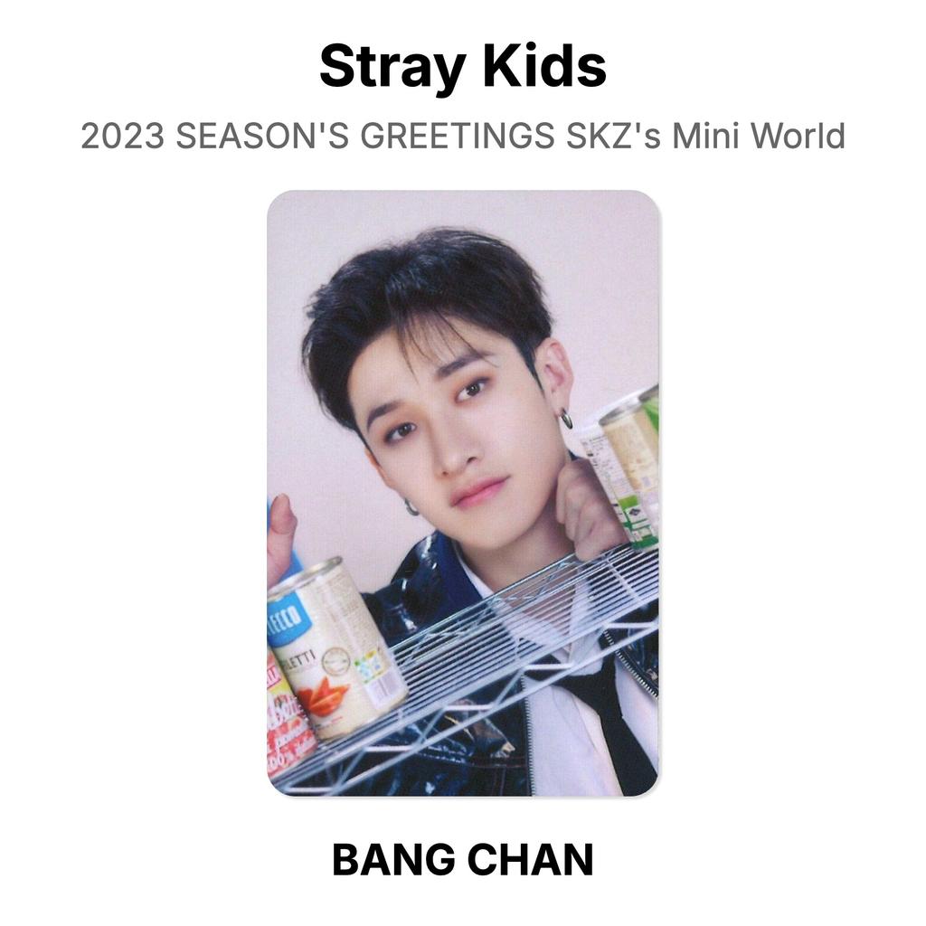 Stray Kids Поздравления с сезоном 2023 года Мини-мир SKZ Официальная фотокарточка