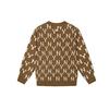 New MLB Mlb Old Flower Sweater Unisex Beige 31KTM1041-50B