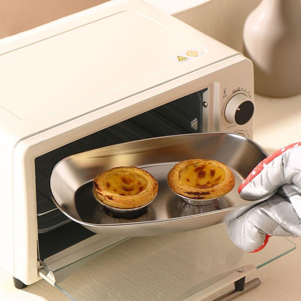 Небьющаяся посуда для подачи еды 304 Нержавеющая сталь Салатница Домашняя тарелка для закусок Картофель фри