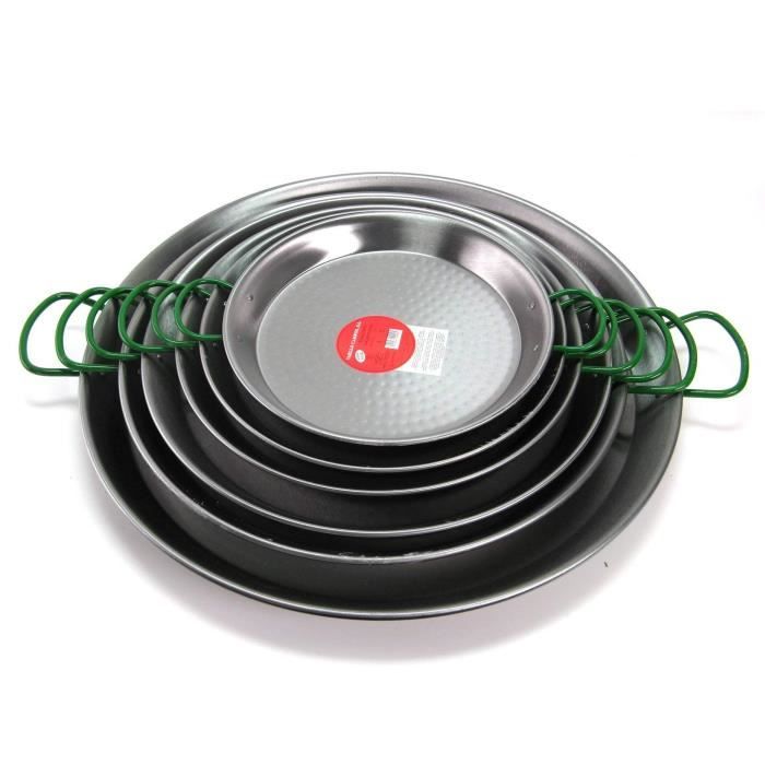 Plat à paella en métal Ø 60 cm