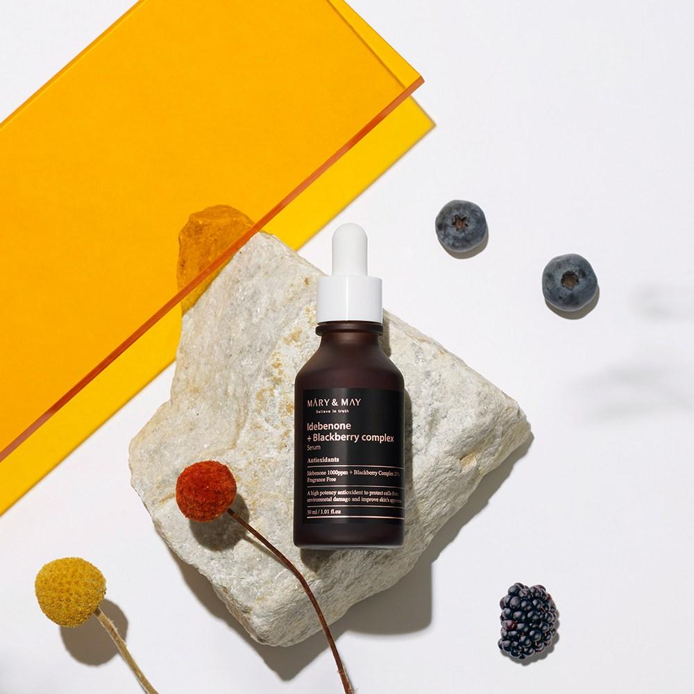 Mary & May Идебенон + Комплексная сыворотка с ежевикой 30 мл