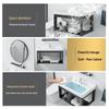 Light Luxury Bathroom Vanity with Integrated Basin